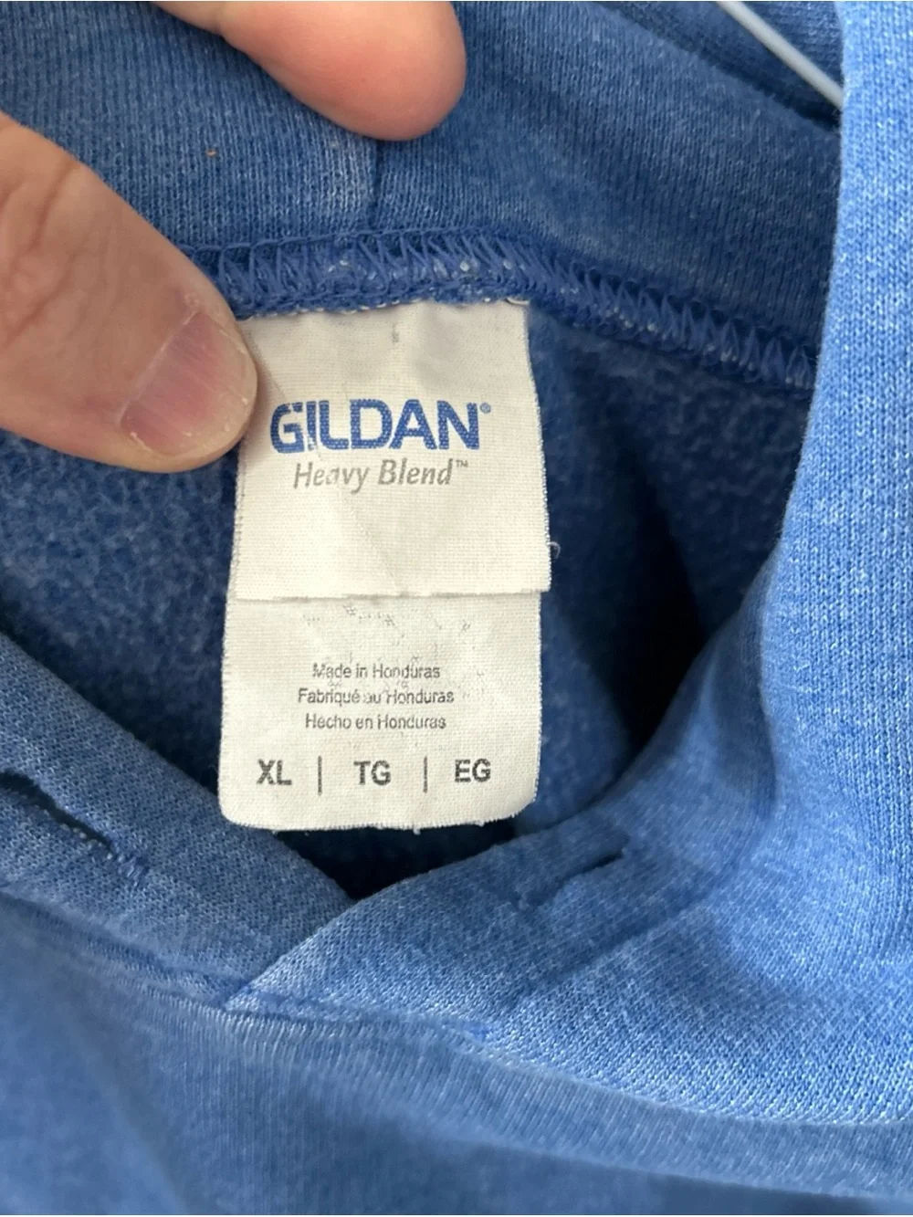 Gildan Blue Schrute Farms Bed and Breakfast Hoodie